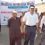 A walk with joint replacement patients
