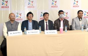 Press Meet for 1st Liver Transplant at Medica,